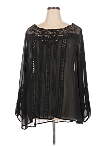 Torrid Long Sleeve Blouse (view 1)