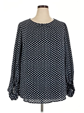 Ava & Viv Long Sleeve Blouse (view 1)