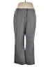 Pendleton 100% Wool Chevron-herringbone Gray Wool Pants Size 16 - photo 1