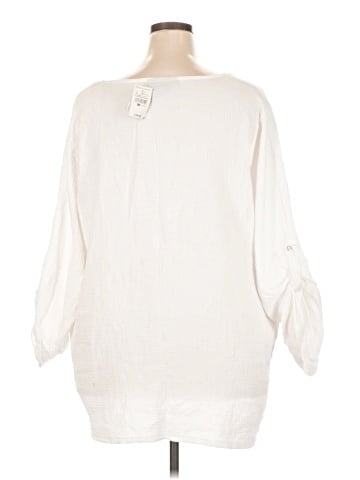 Ashley Stewart 3/4 Sleeve T-Shirt (view 2)