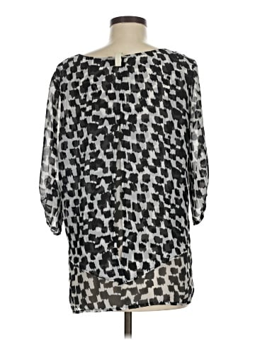 Perseption Concept 3/4 Sleeve Blouse (view 2)
