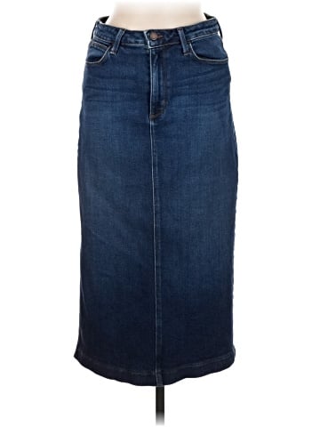 Just Black Denim Skirt (view 1)
