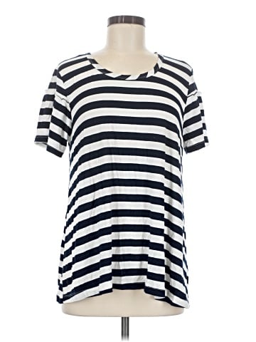 Hem & Thread Short Sleeve Top (view 1)