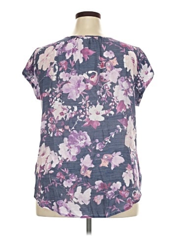 Liz Claiborne Short Sleeve Blouse (view 2)