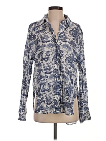 STAUD Long Sleeve Button-Down Shirt (view 1)