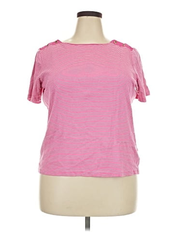 Lauren by Ralph Lauren Short Sleeve Top (view 1)