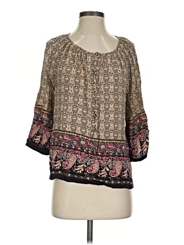 Ava Christine 3/4 Sleeve Blouse (view 1)