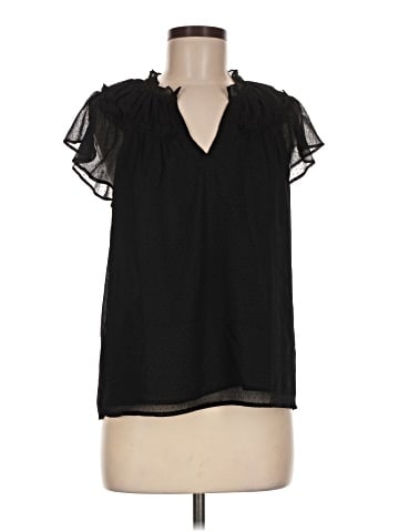Ann Taylor LOFT Short Sleeve Blouse (view 1)