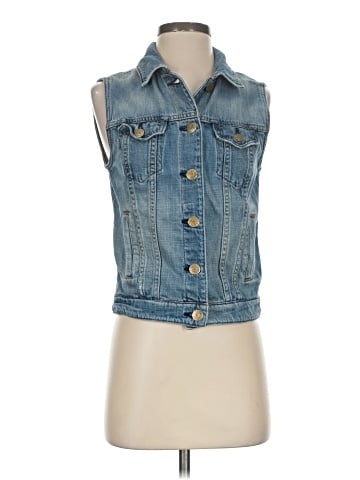 J.Crew Denim Vest (view 1)