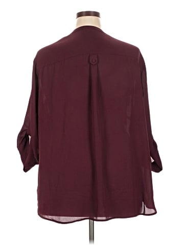 Torrid 3/4 Sleeve Blouse (view 2)