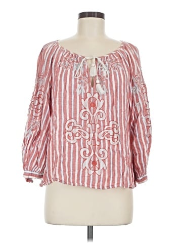 Akemi + Kin 3/4 Sleeve Blouse (view 1)