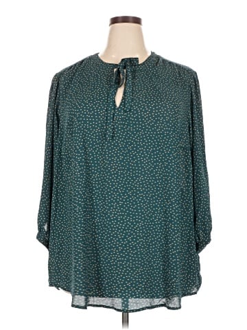 Torrid 3/4 Sleeve Blouse (view 1)