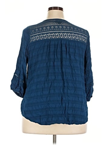 New Directions 3/4 Sleeve Blouse (view 2)