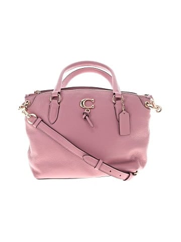 Coach Factory Leather Satchel (view 1)