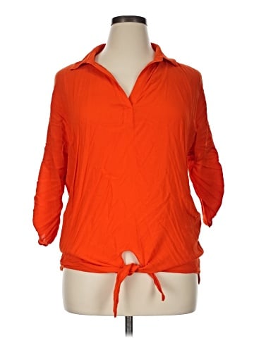Coldwater Creek 3/4 Sleeve Blouse (view 1)