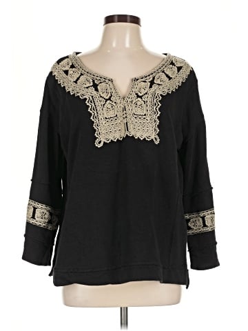 Free People 3/4 Sleeve Blouse (view 1)