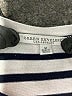 Green Envelope Stripes Silver Short Sleeve T-Shirt Size M - photo 7
