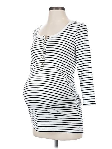 Old Navy - Maternity Long Sleeve Henley (view 1)