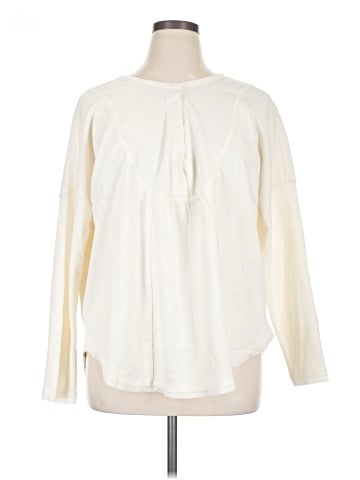 Perch by Blu Pepper Long Sleeve Henley (view 1)