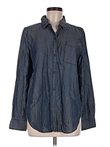 Liz Claiborne Long Sleeve Button-Down Shirt (view 1)