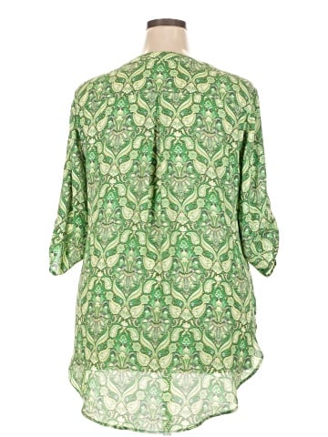 Cato 3/4 Sleeve Blouse (view 2)
