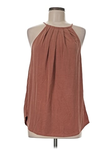 Green Envelope Sleeveless Blouse (view 1)