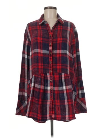 Free People Long Sleeve Button-Down Shirt (view 1)
