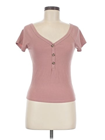 Caution to the Wind Short Sleeve Henley (view 1)