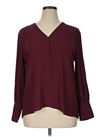 Ann Taylor Long Sleeve Blouse (view 1)