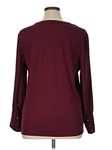 Ann Taylor Long Sleeve Blouse (view 2)