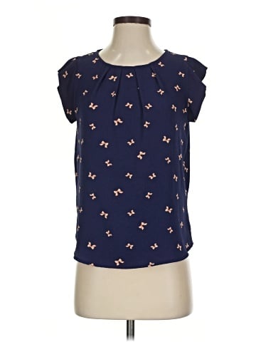 E&M Collection Short Sleeve Blouse (view 1)