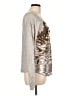 Express Metallic Silver Pullover Sweater Size L - photo 4
