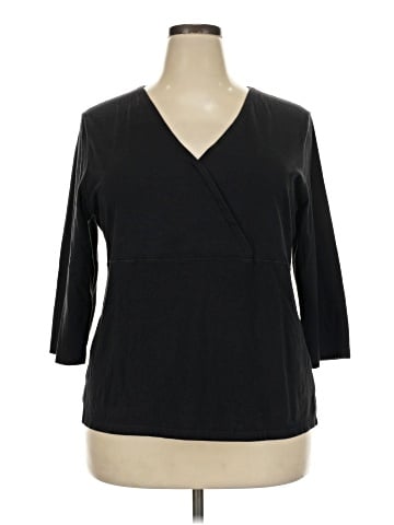 Talbots Outlet 3/4 Sleeve Top (view 1)
