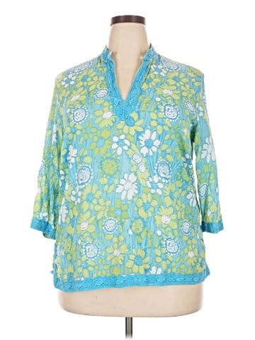 Charter Club 3/4 Sleeve Blouse (view 1)