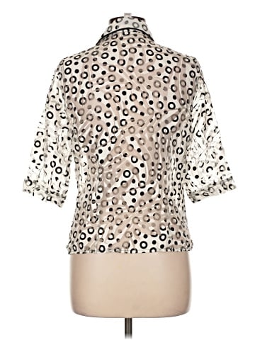 Joseph Ribkoff 3/4 Sleeve Button-Down Shirt (view 2)