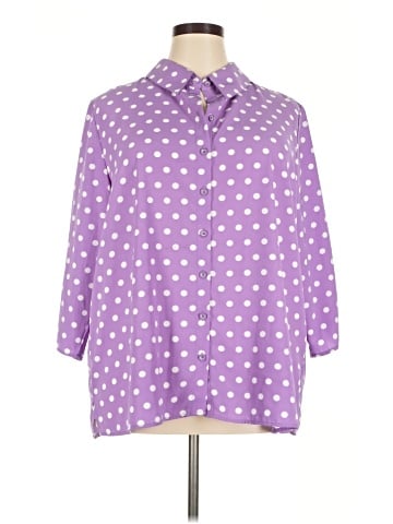 Susan Graver 3/4 Sleeve Blouse (view 1)
