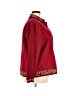 Talbots Solid Red Jacket Size 2X - photo 4