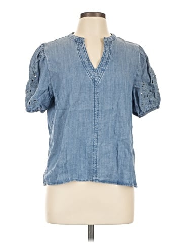Joie Short Sleeve Blouse (view 1)