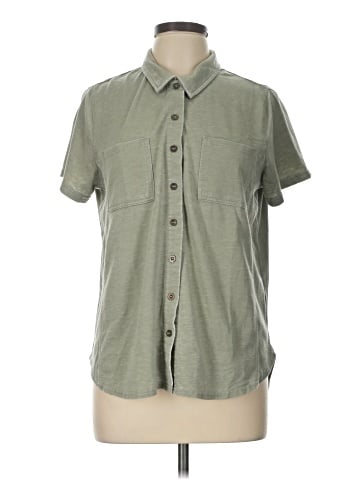 Jane and Delancey Short Sleeve Button-Down Shirt (view 1)