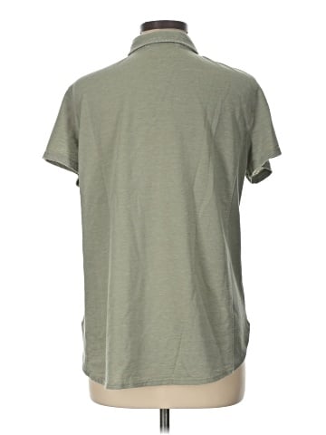 Jane and Delancey Short Sleeve Button-Down Shirt (view 2)