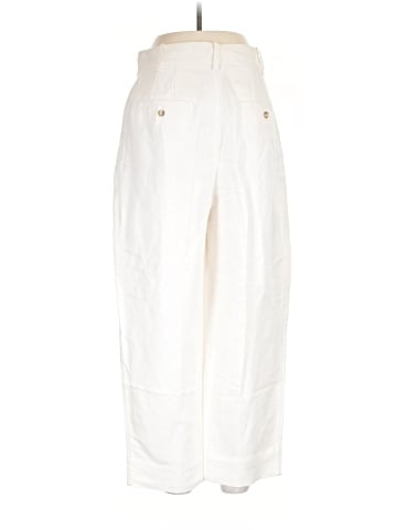 Madewell Linen-Blend Pleated Taper Wide-Leg Pants (view 2)