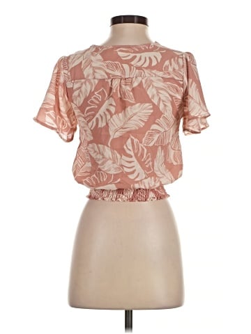 Sienna Sky Short Sleeve Blouse (view 2)