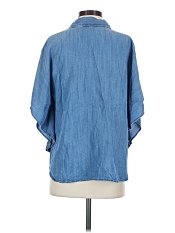 Chico's 3/4 Sleeve Button-Down Shirt (view 2)