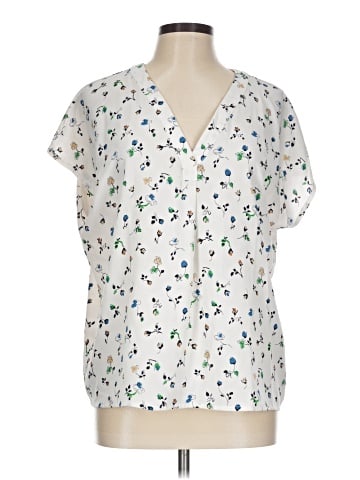 Ann Taylor Factory Short Sleeve T-Shirt (view 1)