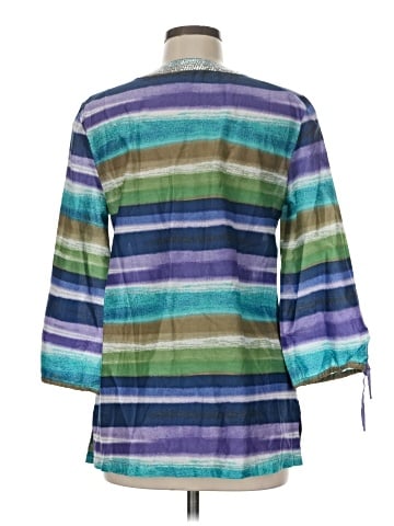 Style&Co 3/4 Sleeve Blouse (view 2)