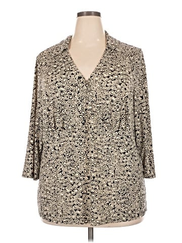 Avenue 3/4 Sleeve Blouse (view 1)