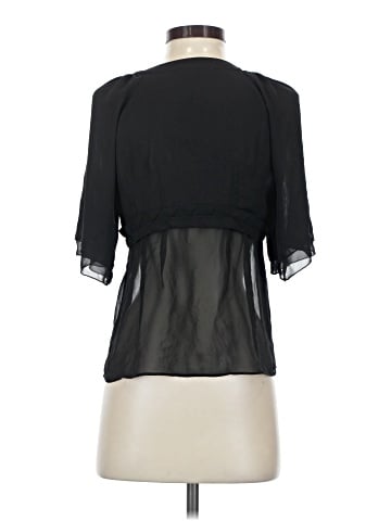 BCBGMAXAZRIA Short Sleeve Blouse (view 2)