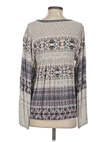 Lucky Brand Long Sleeve Blouse (view 2)