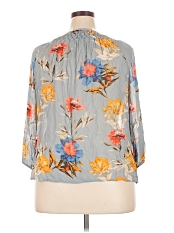 Lucky Brand 3/4 Sleeve Blouse (view 2)