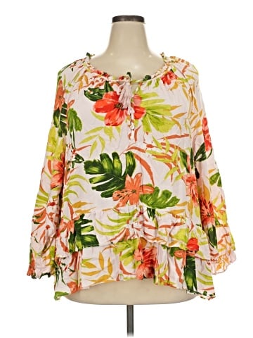 Style&Co 3/4 Sleeve Blouse (view 1)